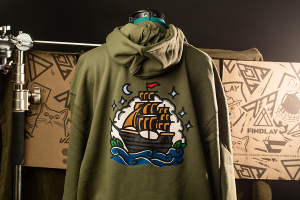 findlay Pirate Ship Sweatshirt