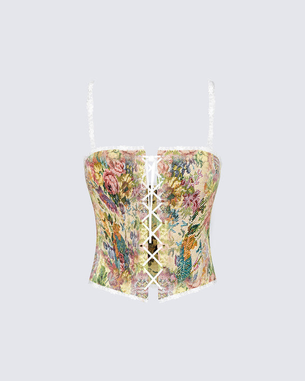 finesse Antoinette Royalty Top