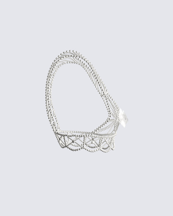 Finesse Aries Ivory Pearl Beaded Top