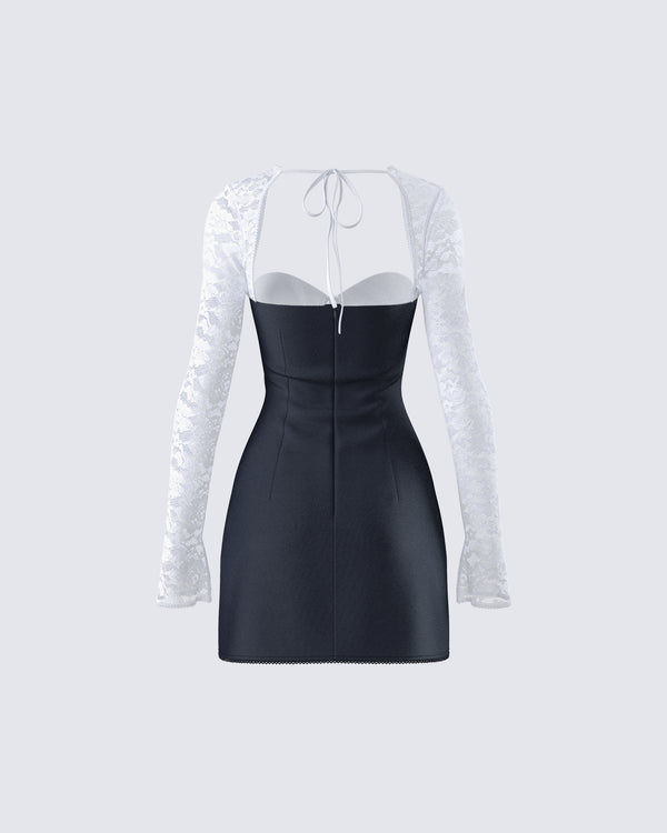 Finesse Bellona Color Block Mini Dress