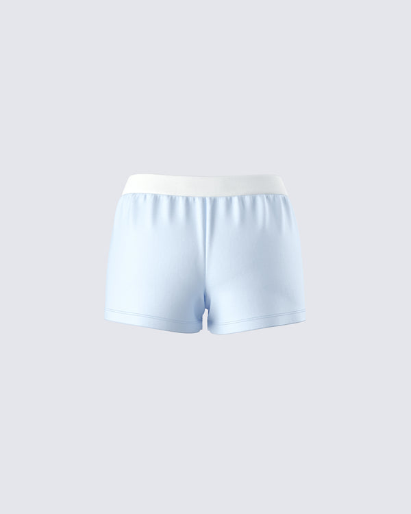 Finesse Brodie Blue Boy Short