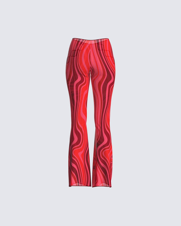 Finesse Carter Multi Print Pant