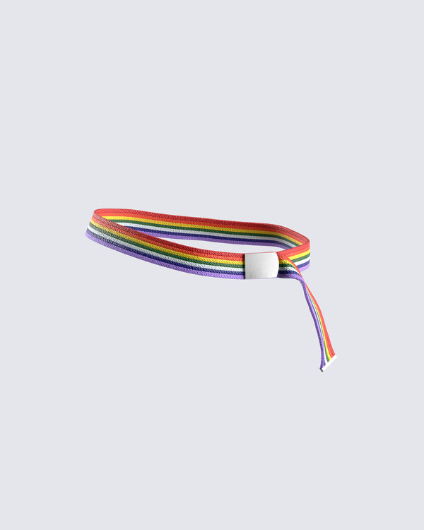finesse Cheryse Rainbow Woven Belt