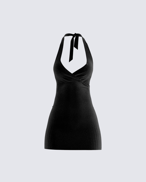 finesse Dani Velvet Mini Dress