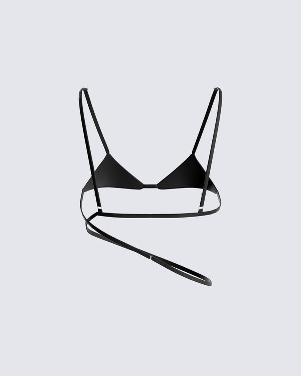 Finesse Danilo Black Bikini Top