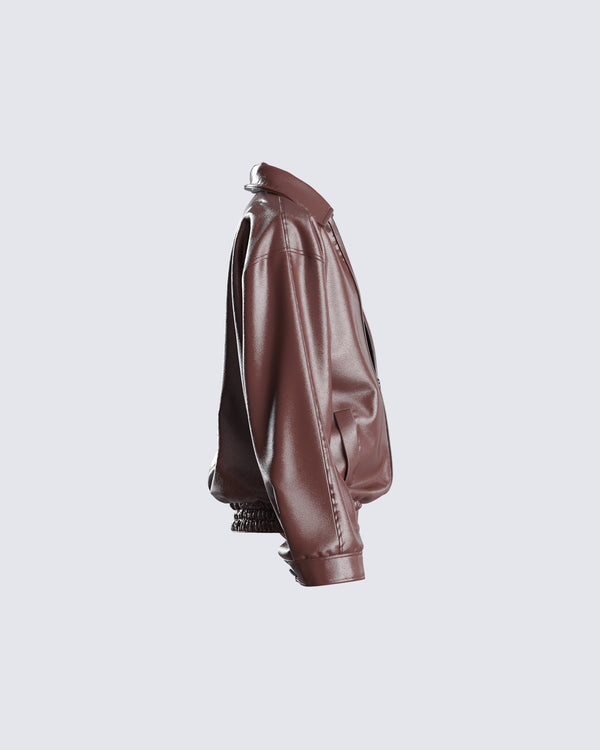 Finesse Danny Brown Vegan Leather Jacket