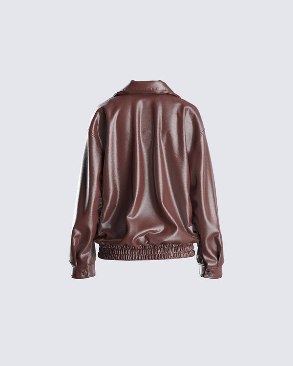 Finesse Danny Brown Vegan Leather Jacket