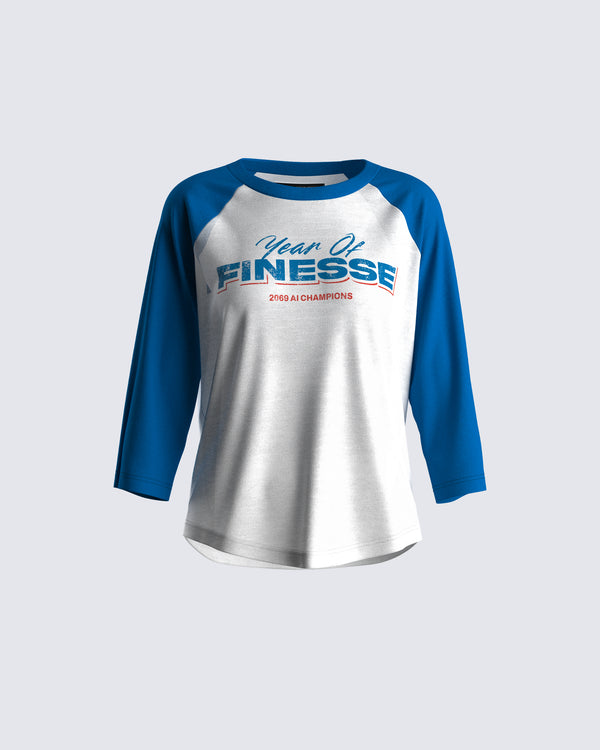 finesse Dulcie Multi Jersey Graphic Top