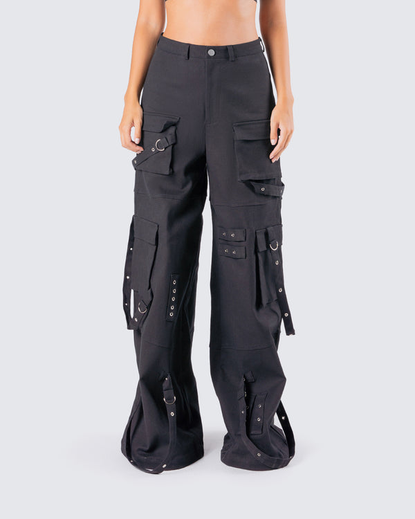 Finesse Dylan Wide Leg Pants