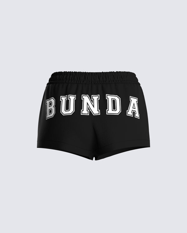 Finesse Elio Black Back Talk Short