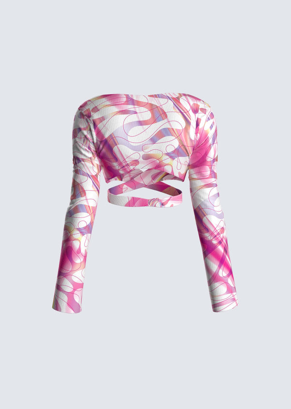 Finesse Ellie Wrap Top