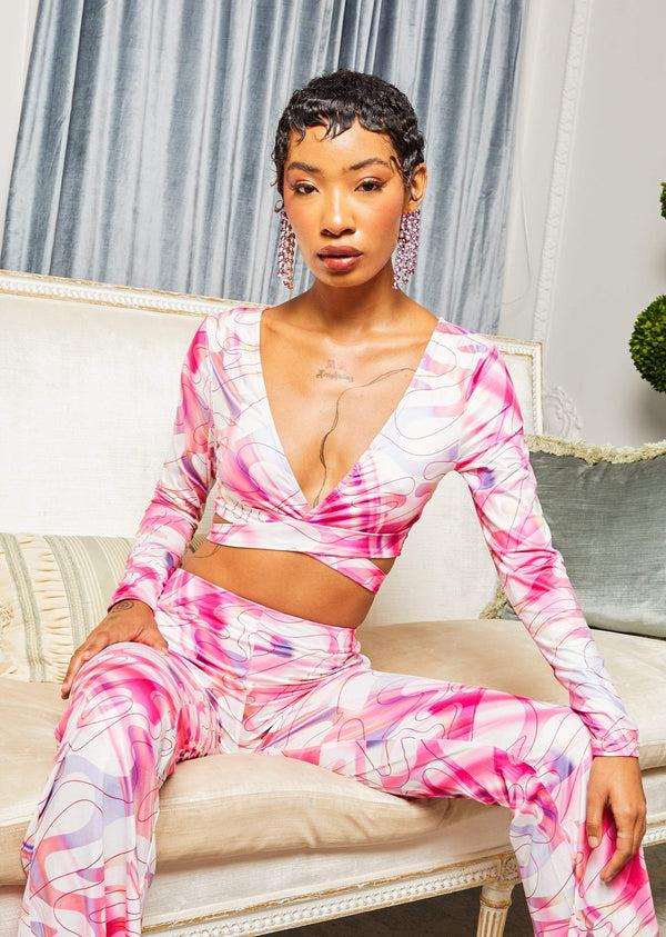 Finesse Ellie Wrap Top