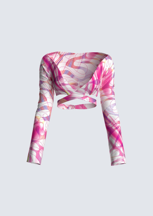 finesse Ellie Wrap Top