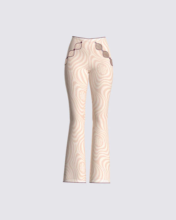 finesse Evans Multi Print Pant