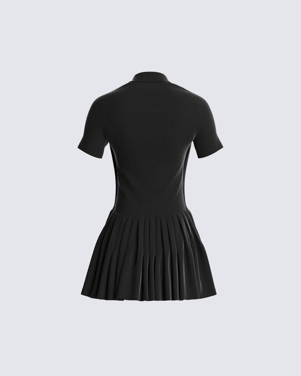 Finesse Felix Black Mini Dress