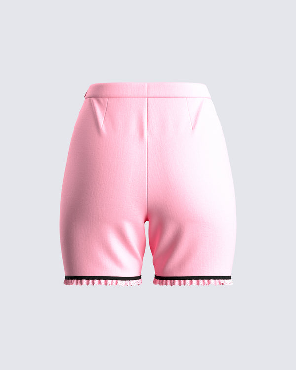 Finesse Gabriela Multi Ruffle Trim Short