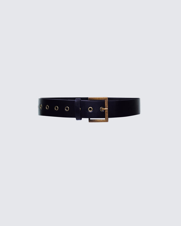 finesse Isabeau Black Waist Belt