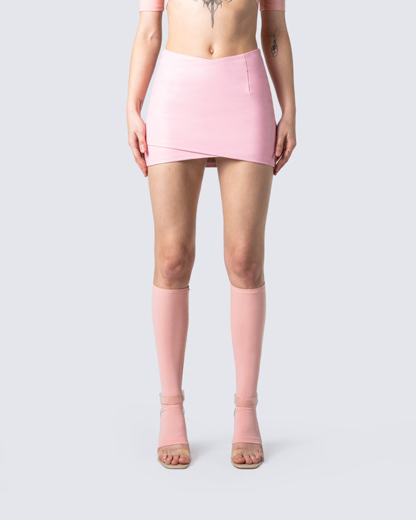 Finesse Jacque Pink Leg Warmer