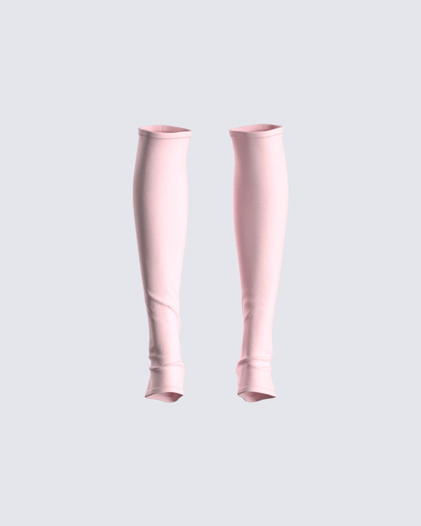 finesse Jacque Pink Leg Warmer