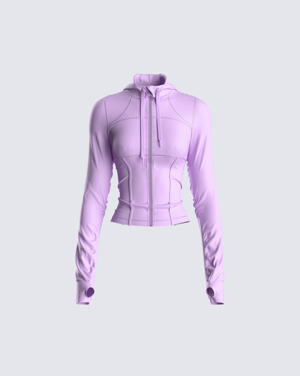 finesse Jasmine Lavender BBL Corset Jacket