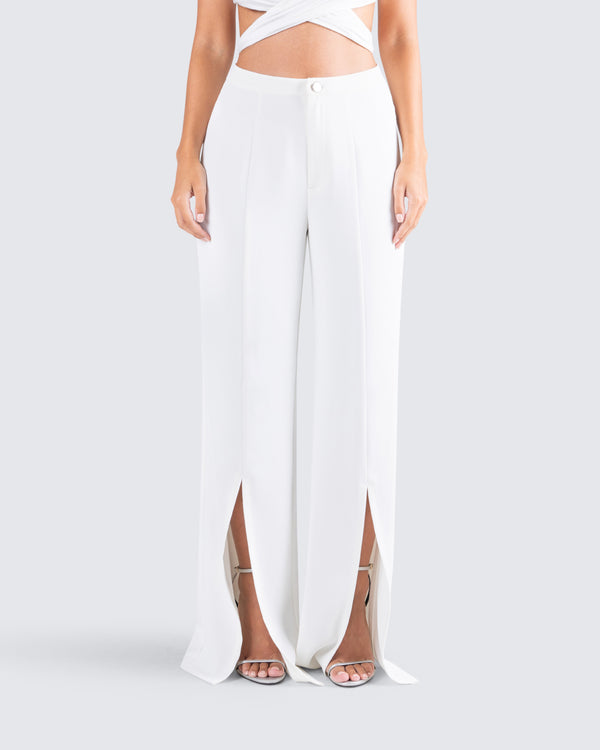 Finesse Jordan Slit Leg Pants