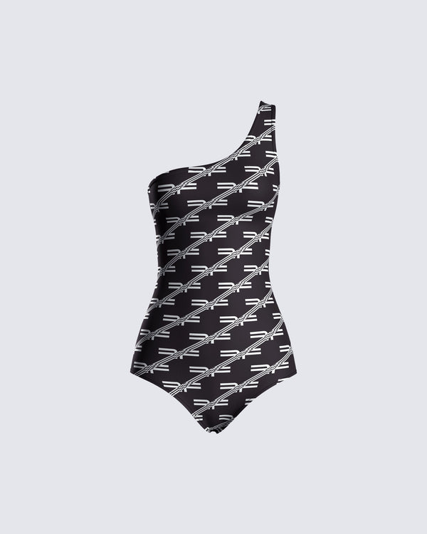 finesse Joy Logo Print Bodysuit