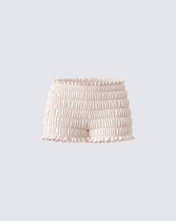 finesse Kailani Ivory Smocked Bloomer