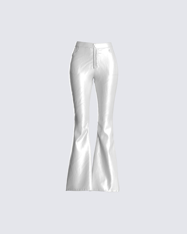 finesse Kelly Silver Flared Pant