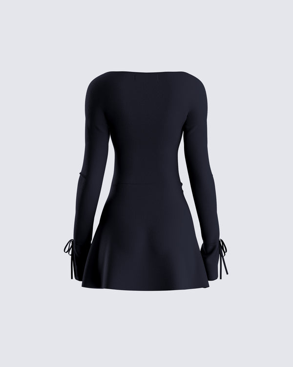 Finesse Kesia Black Mini Dress