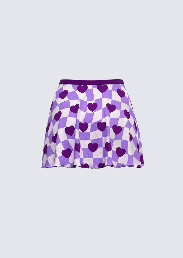 Finesse Kristi Eat Your Heart Out Skirt