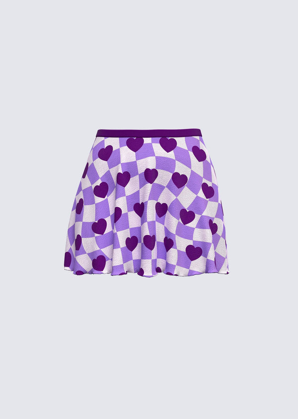 finesse Kristi Eat Your Heart Out Skirt