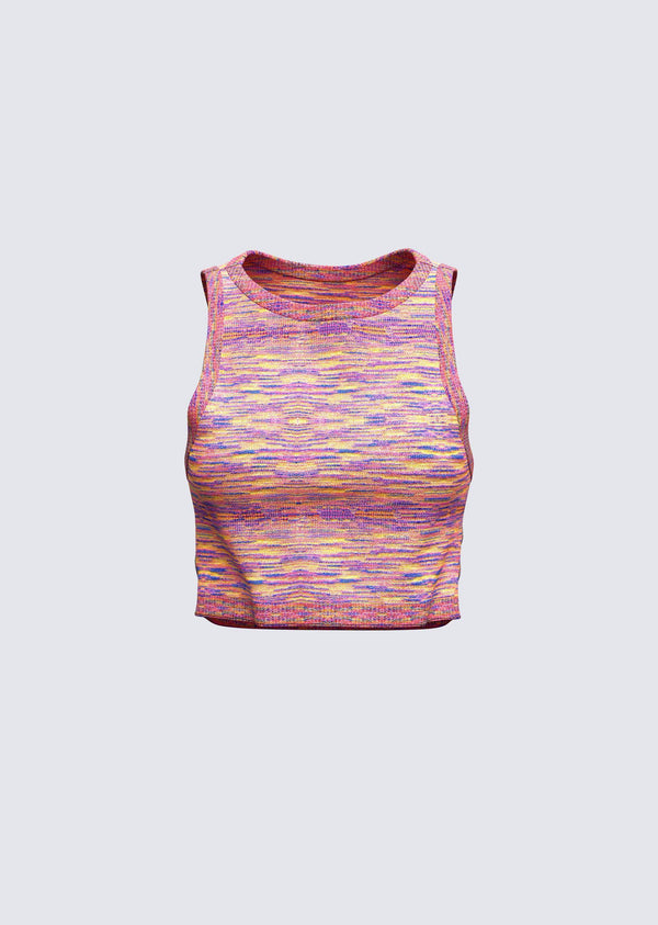 finesse Kristi Kaleidoscopic Top