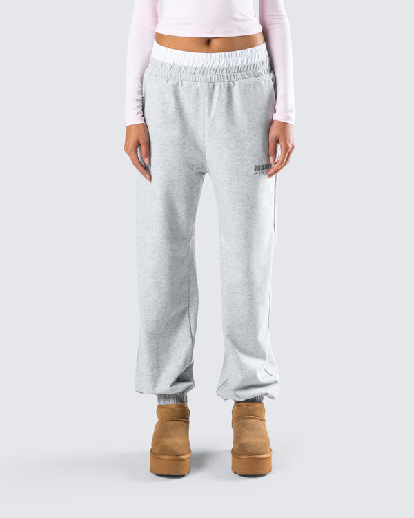 Finesse Lila Grey Sweatpant