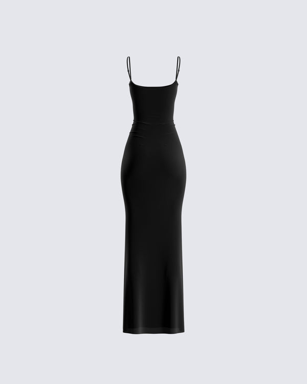 Finesse Lilibet Black Maxi Dress