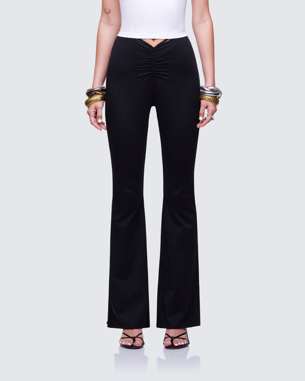 Finesse Maisie Jersey V Waist Pant