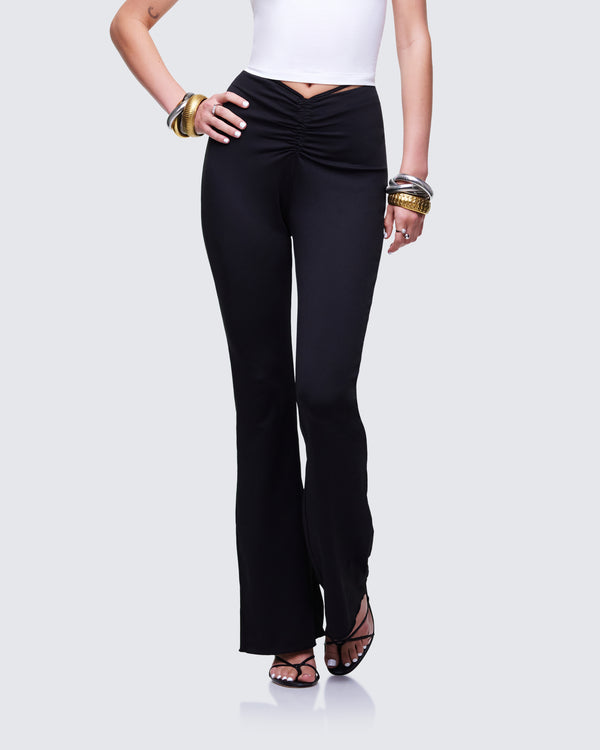 Finesse Maisie Jersey V Waist Pant