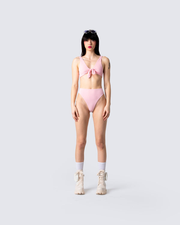 Finesse Marcy Pink Bikini Bottom