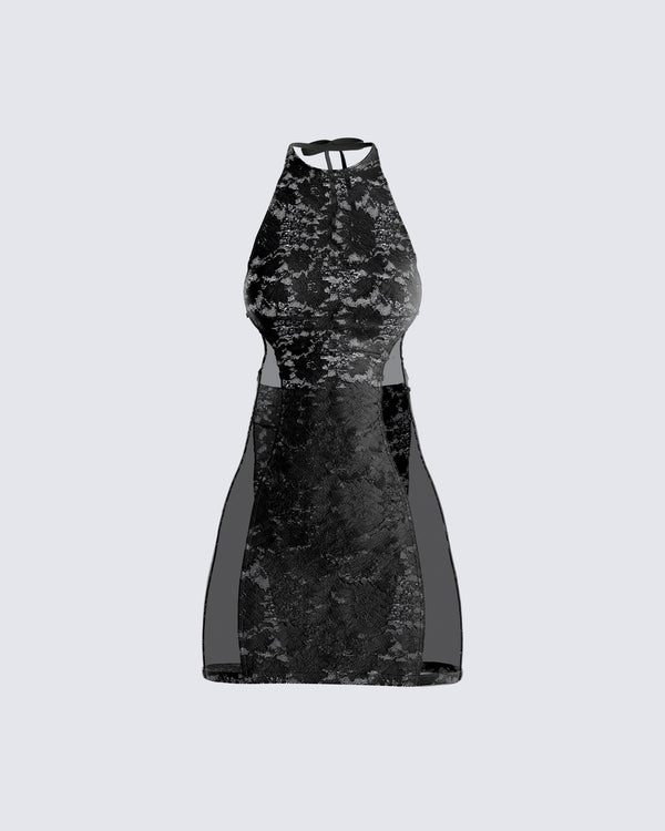 finesse Marla Lace Mini Dress