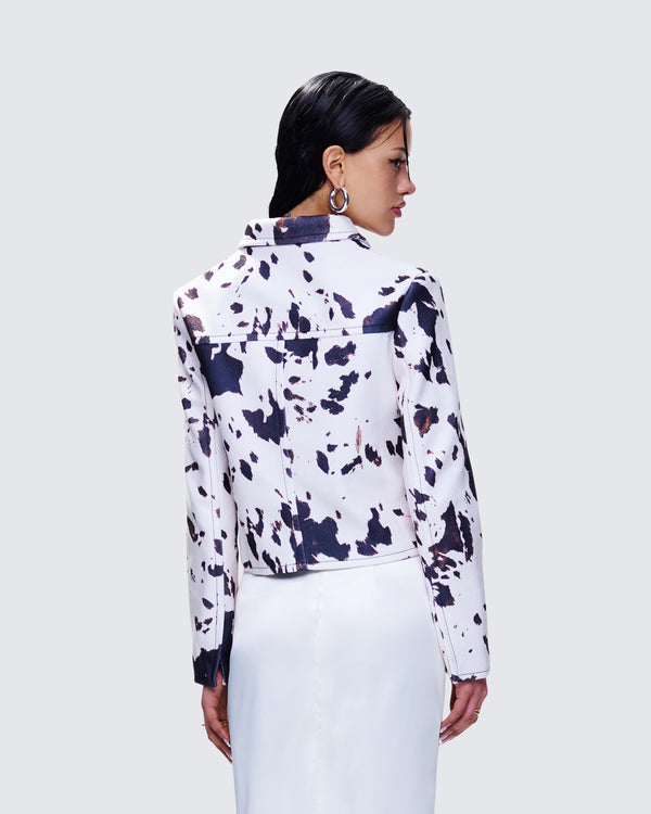 Finesse Marnie Multi Vegan Cowhide Jacket