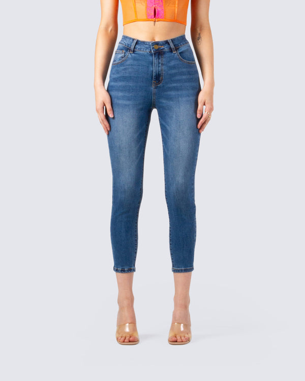 Finesse Mateo Skinny Blue Jeans