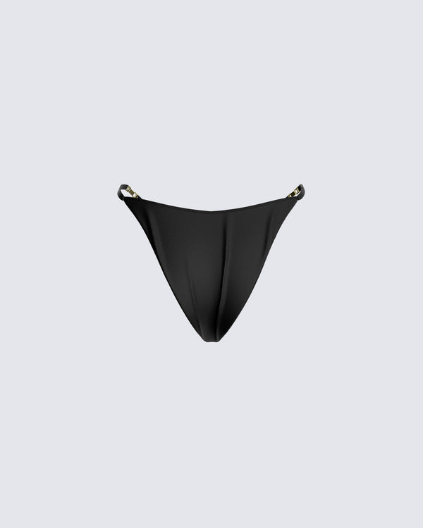Finesse Monique Black Bikini Bottom