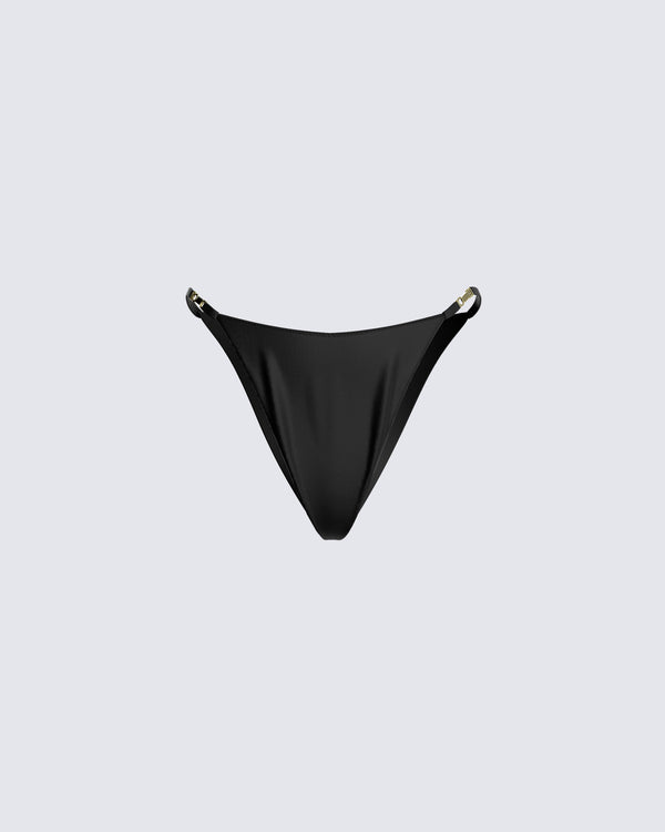 Finesse Monique Black Bikini Bottom