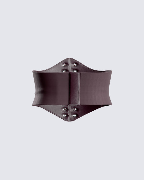 Finesse Naina Brown Corset Belt