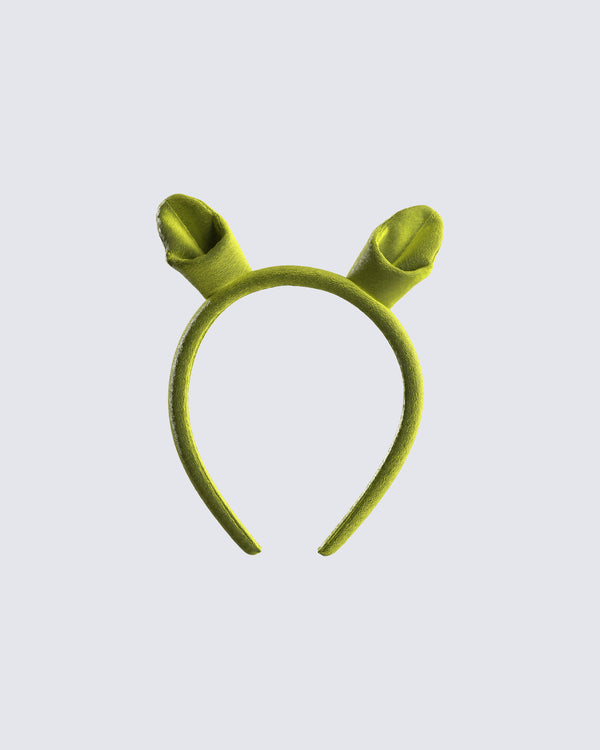 finesse Naina Green Ears Headband