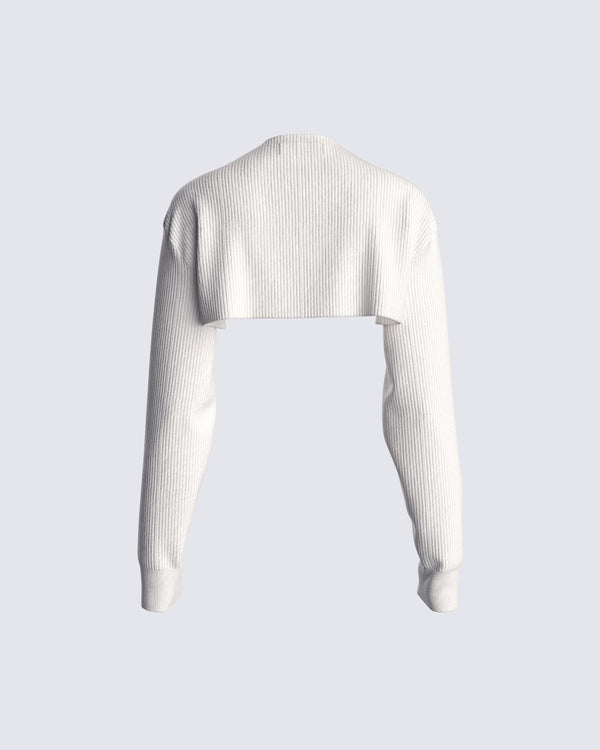 Finesse Penny Knit Shrug