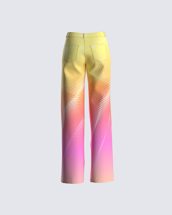 Finesse Quinn Straight Leg Pants