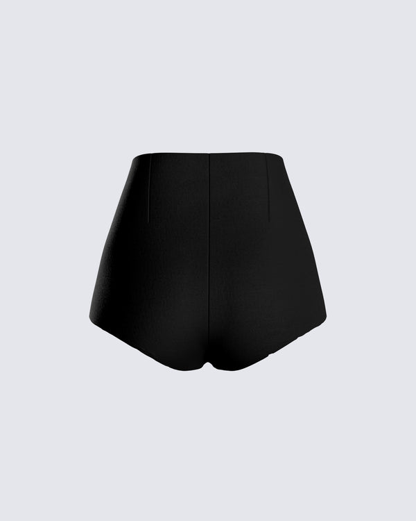 Finesse Rae Black Sailor Short