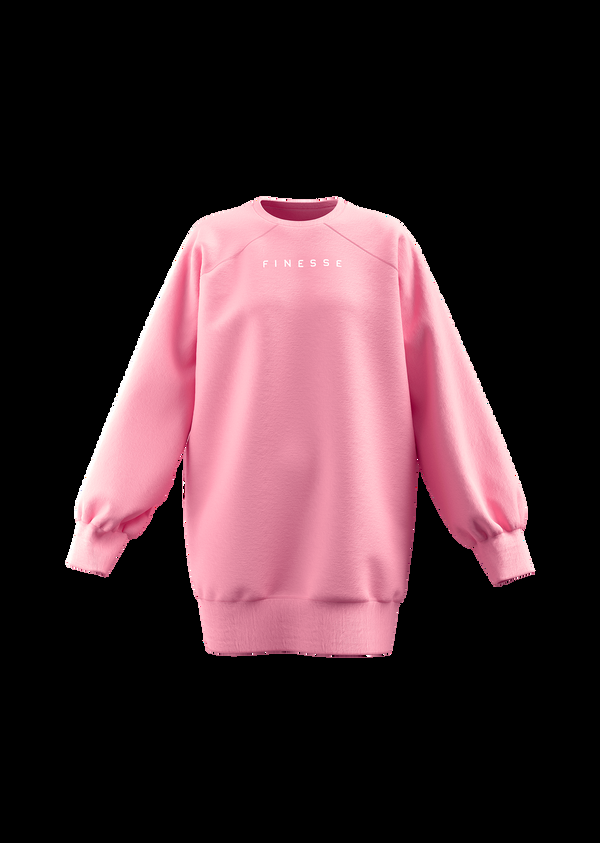 finesse Randi Heart Eyes Sweatshirt Dress