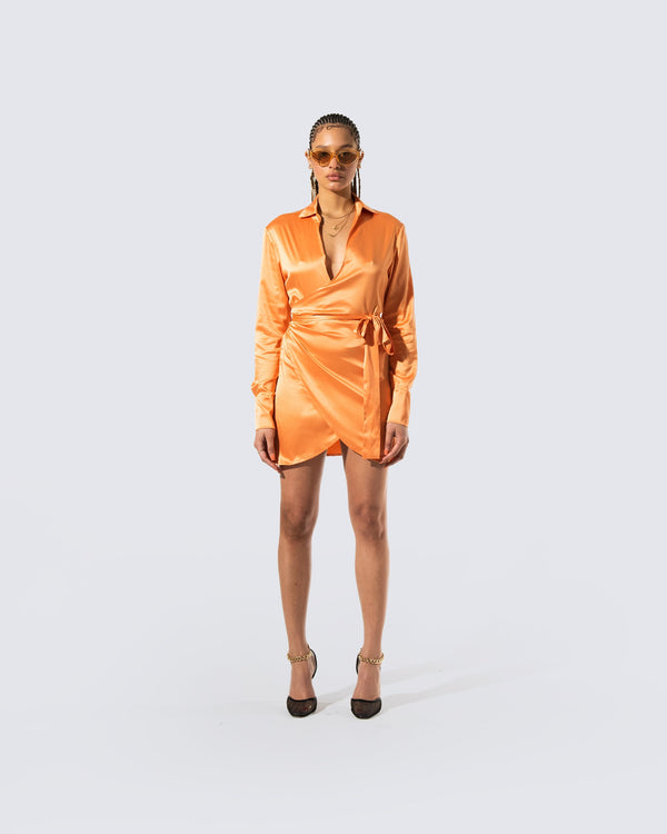 Finesse Remi Wrap Shirt Dress