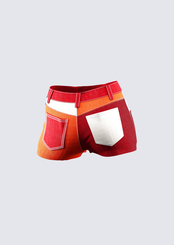 Finesse Riri Sunset Short Shorts